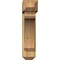 Ekena Millwork Legacy Craftsman Rough Sawn Bracket w/ Offset Brace, Western Red Cedar, 8"W x 30"D x 34"H BKT0806X30X34LEC04RWR - alternate 2
